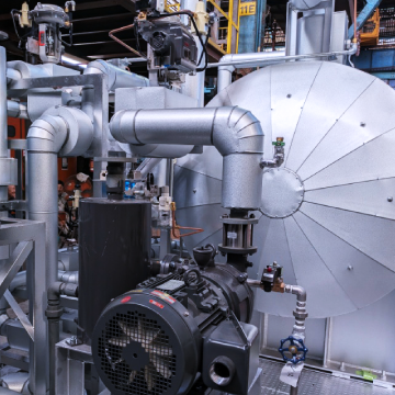 船舶ボイラー・機器　保温工事